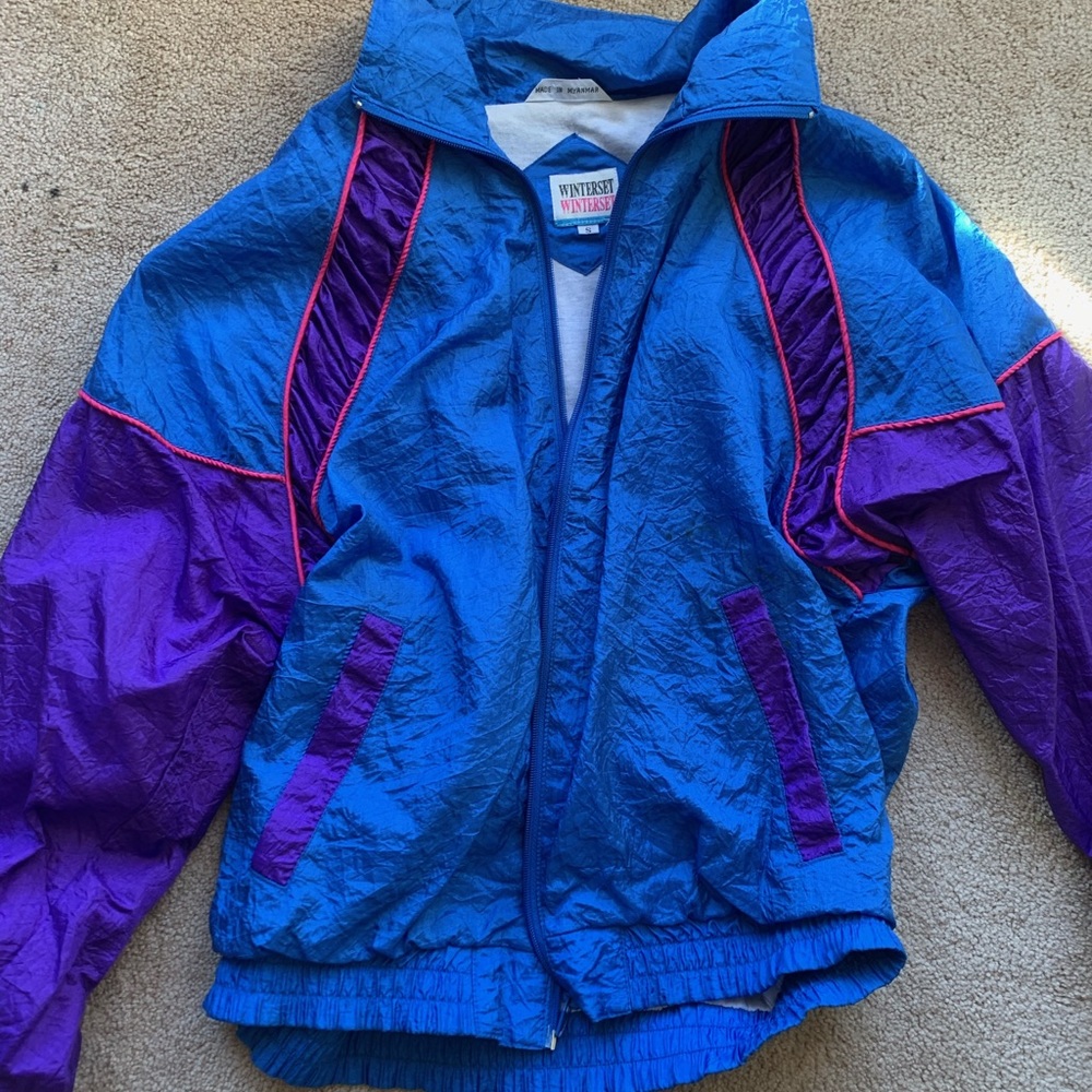 Winterset Vintage Retro Windbreaker